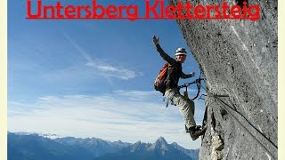 Untersberg Klettersteig Berchtesgadener Hochthronsteig  Hochthron Klettersteig [upl. by Lebana]