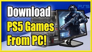 How To Download PlayStation Plus Games Using A PC [upl. by Cirred]