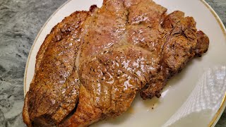 How to make an amazing steak in the Air Fryer Air Fried Sirloin Steak [upl. by Anohr]