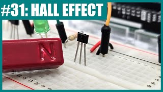 How to Use a Hall Effect Sensor with Arduino Lesson 31 [upl. by Ecnarrat]