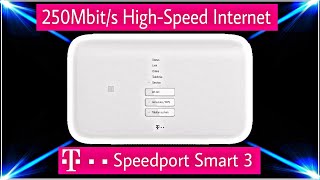 250Mbits INTERNET • Telekom Speedport Smart 3 • Unboxing amp Technische Daten  4K Ultra HD „DaLaMo“ [upl. by Rheims]