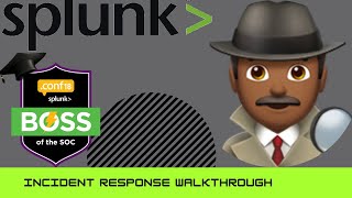 Splunk Boss of The SOC v1  INE Incident Response Lab 💻 splunk ine [upl. by Linet913]