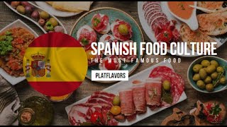 The most famous Spanish dishes [upl. by Onirotciv]