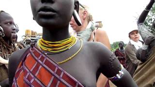 South Ethiopia Mursi tribe [upl. by Akehsyt]