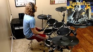 HAMMERFALL  Templars of Steel  Drum Cover by Christian Carrizales [upl. by Jeminah701]