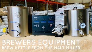 Brewers Equipment  Brew Kettle from The Malt Miller  eKettle [upl. by Howlyn]