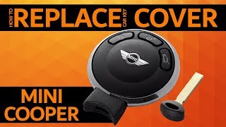 Mini Cooper  How to replace car key cover [upl. by Ennovad]