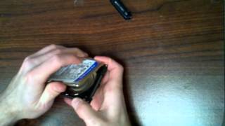 Western Digital WD5000BEVT Disassemble [upl. by Ettenil]