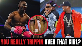 Star Boxer Terence Crawford was ready to end Trey Songz but 50 Cent steps in to rescue him [upl. by Terza479]