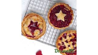 Mini Raspberry Pie Recipe  Driscoll’s [upl. by Alica]