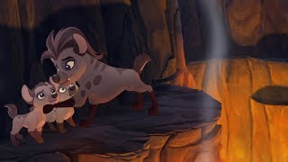 Lion Guard Saving Jasiri  Rescue in the Outlands HD Clip [upl. by Aysan]