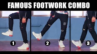 3 Famous Dance Moves  Footwork Tutorial in Hindi  Simple Hip Hop steps for beginners [upl. by Arbuckle]