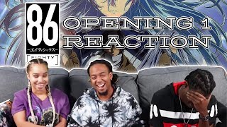 Yaboyroshi EIGHTY SIX Opening Reaction uncut [upl. by Rafaellle]