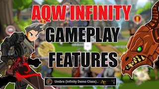 AQW Infinity Gameplay Highlights and Features From Tech Demo Test 1 [upl. by Asilanna456]