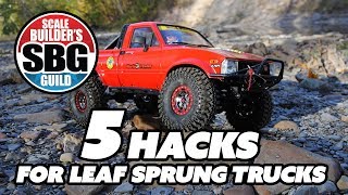 5 Top Hacks for Leaf Sprung Trucks [upl. by Mullane]