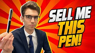 Sell Me This Pen  The Official Best Answer [upl. by Oirretna296]