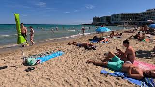 Barcelona Beach Walk 🏖️ Barceloneta 2024 Walking Tour 4K [upl. by Orrocos]