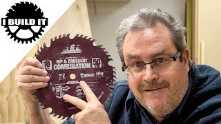 Table Saw Basics  Blades I Use And Recommend [upl. by Nonohcle]