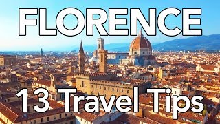 13 Tips for a FANTASTIC Trip to Florence [upl. by Tfat233]