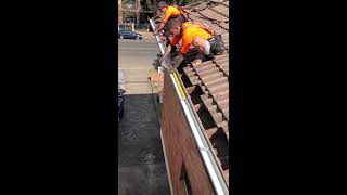 Gutter replacement with Colorbond Fascia Cover [upl. by Yrohcaz]