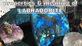 Labradorite Meaning Benefits and Spiritual Properties [upl. by Siurtemed23]