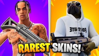 20 RAREST Fortnite Skins [upl. by Nioe]