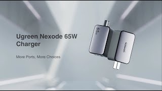 Ugreen Nexode 65W Charger  3in1 Multiport Charger [upl. by Daryn]