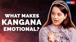 What makes Kangana Ranaut emotional  Exclusive Interview  Judgementall Hai Kya [upl. by Averi]