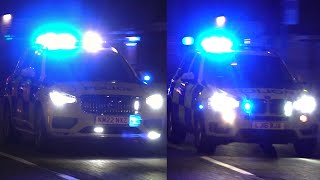 BMW X5 And Volvo XC90 Armed Response Units Responding  Greater Manchester Police [upl. by Scheld]