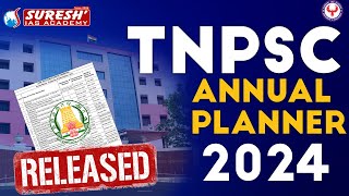 TNPSC ANNUAL PLANNER 2024  Suresh IAS Academy [upl. by Aninad]