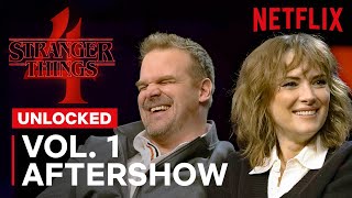 Stranger Things 4 Vol 1 Unlocked  FULL SPOILERS Official After Show  Netflix Geeked Week [upl. by Inajna875]