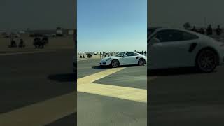 Tesla Model S plaid vs FBO 911 Turbo s [upl. by Shimberg]