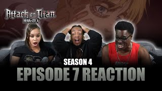 Assault  Attack on Titan S4 Ep 7 Reaction [upl. by Thornie]