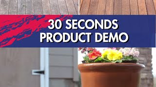 Product Demonstration  How 30 SECONDS Outdoor Cleaner Works [upl. by Clarkson589]