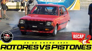 ¡Rotores 🆚 Pistones en Salinas Speedway Recap 2 [upl. by Ecylla308]