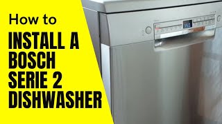 How to install a Bosch dishwasher [upl. by Nrek881]