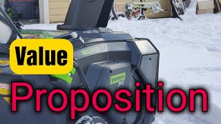 Is The Greenworks Pro 80V Snowblower Any Good Is It Worth It [upl. by Zeralda]