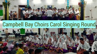 Campbell Bay Choirs Carol Singing Round at StAndrew Car Nicobar  carol [upl. by Latreese]