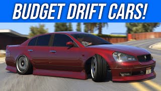 GTA 5 The BEST BUDGET  CHEAPEST Drift Cars 1 [upl. by Ellehsim]