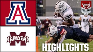 🚨 OT THRILLER 🚨 Arizona Wildcats vs Mississippi State Bulldogs  Full Game Highlights [upl. by Worl840]