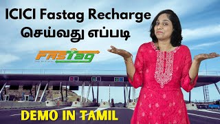 ICICI Fastag Recharge  How To Recharge ICICI Fastag Online Demo  ICICI Fastag Balance Transfer [upl. by Beltran]