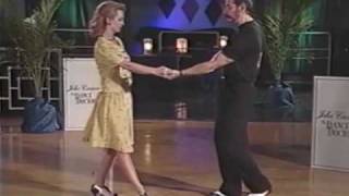 How to Dance The Lindy Hop Basic [upl. by Heurlin]