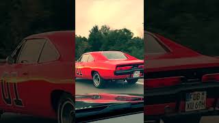 1st ride in my General Lee GeneralLee DodgeCharger musclecar [upl. by Novaat]