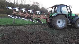 Deutz fahr agrotron 1506 motor sound [upl. by Syd]