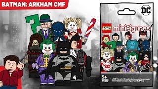 LEGO Batman Arkham CMF Series  Characters from Asylum City and Knight [upl. by Allimaj]