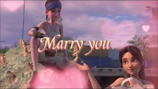 Jurassic world camp cretaceous Ben x Yasmina Marry you Season 3 [upl. by Oderfliw]