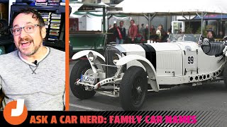 What Cars Were Named For Family Members  Ask a Car Nerd  Jalopnik [upl. by Hagi]