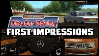 City Car Driving  Gameplay amp First Impressions [upl. by Chaffee]