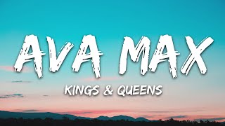 Ava Max  Kings amp Queens Lyrics [upl. by Rudolfo351]