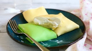 Cách làm BÁNH CREPE SẦU RIÊNG  VIETNAMESE DURIAN CREPE CAKE recipe [upl. by Rurik]